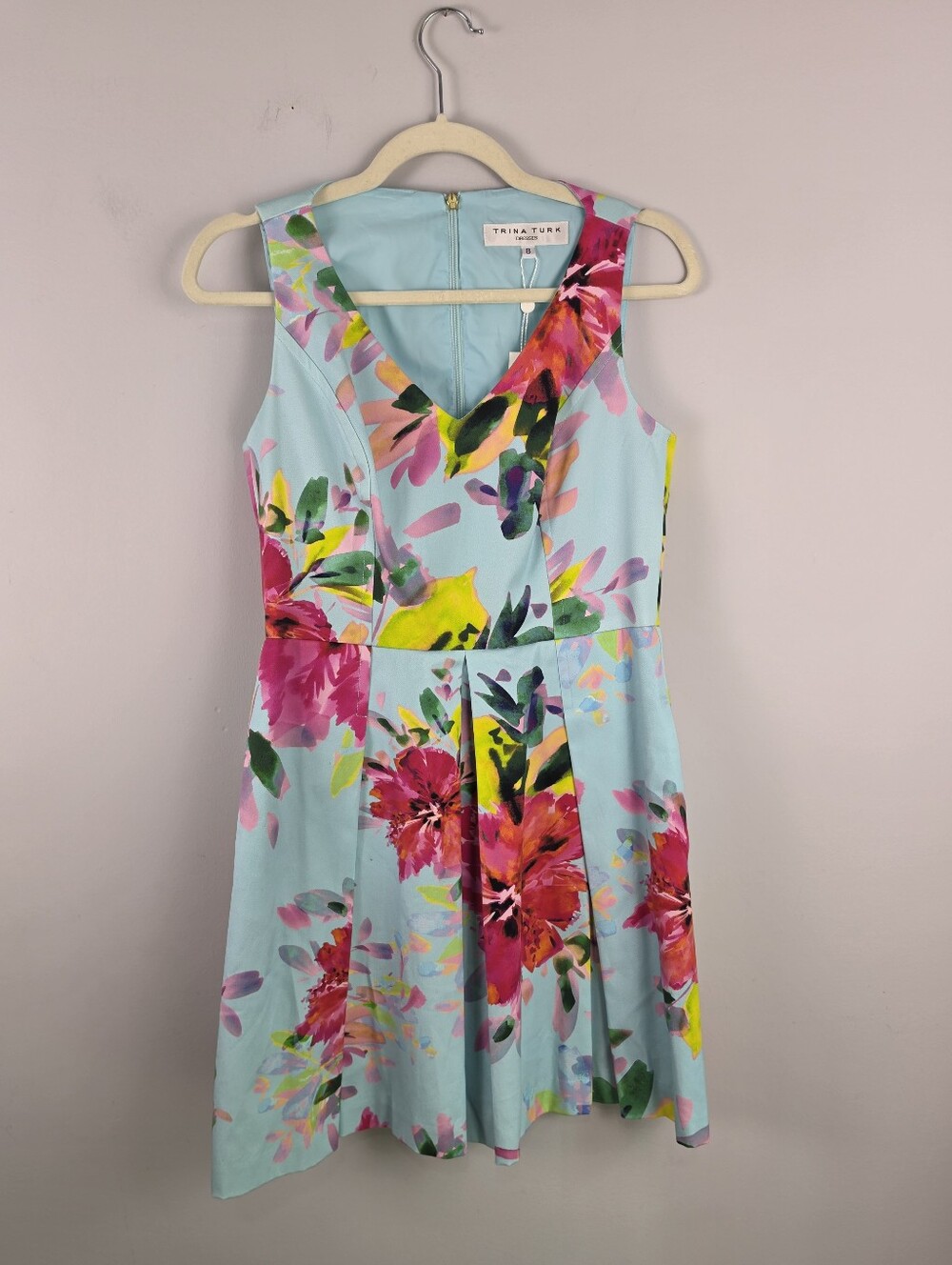 Trina Turk Aniya Floral Dress Size 8 NWT - Picture 4 of 16